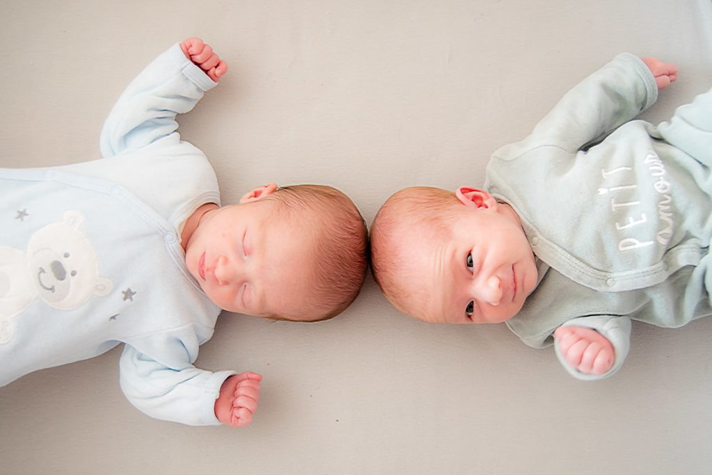 Séance naissance jumelles